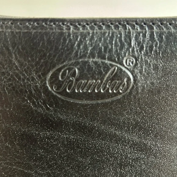 Bambas Work of Art Leather Shoulder Bag - Picture 3 of 12